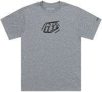 Troy Lee Designs Badge Camiseta de manga corta, gris/negro, Talla XL