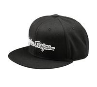 Troy Lee Designs Broche Plano de Billete; Signature Black OSFA