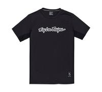 Troy Lee Designs Camiseta de manga corta Skyline S/S Ride negro XL