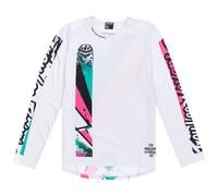 Troy Lee Designs Sprint Full Pull Maillot de bicicleta, gris, tamaño L para Hombres