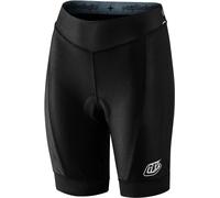 Troy Lee Designs Carbon MTB Pro Pantalones cortos de forro de bicicleta para damas, negro, Talla L