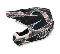 Troy Lee Designs Casco de Moto SE4 POLYACRYLITE Matrix de policarbonato con tecnología MIPS y 16 Tomas de Aire
