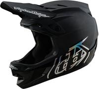 Troy Lee Designs D4 Mips Stealth 2025 Casco de descenso de carbono, Black Matt, Talla M (57/58)