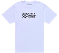 Troy Lee Designs Finish Line Camiseta, blanco, tamaño XL para Hombres