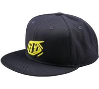 Troy Lee Designs Flat Bill Badge Gorra Snapback, azul oscuro, Talla única
