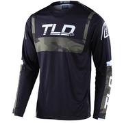 Troy Lee Designs GP Brazen Camo Maillot de Motocross, negro/camuflaje, Talla XXL