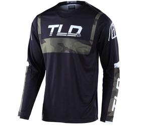 Troy Lee Designs GP Brazen Camo Maillot de Motocross, negro-multicolor, tamaño M para Hombres