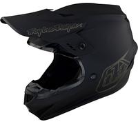 Troy Lee Designs GP Mono, casco motocross juvenil L male Mate Negro/Gris Oscuro
