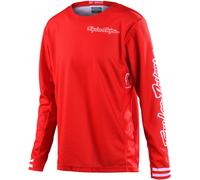 Troy Lee Designs GP Mono Maillot Juvenil de Motocross, rojo, tamaño L