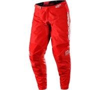 Troy Lee Designs GP Mono Pantalones de Motocross, blanco-rojo, tamaño 34 para Hombres