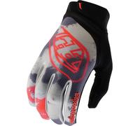 Troy Lee Designs GP Pro Arrival Guantes de motocross, gris-rojo, tamaño L para Hombres