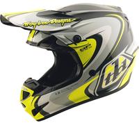 Troy Lee Designs GP Pro Crossover, casco de motocross XL female Gris/Negro/Amarillo Neón