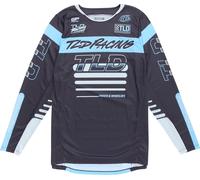 Troy Lee Designs GP Pro Fifty-50 Maillot de motocross, gris-azul, tamaño 2XL para Hombres
