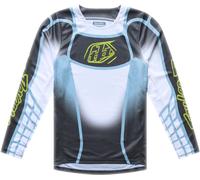 Troy Lee Designs GP Pro Framework Camiseta juvenil de motocross, carbono/gris, Talla XL
