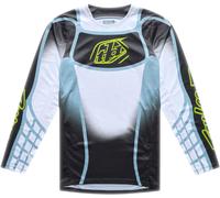 Troy Lee Designs GP Pro Framework Maillot de motocross, Carbono/Blanco, Talla XL