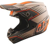Troy Lee Designs GP Pro MIPS Segment Casco de motocross, rojo, tamaño L para Hombres