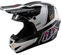 Troy Lee Designs GP Pro MIPS Trooper Casco Motoross, negro-carbono-rojo-azul, tamaño 2XL para Hombres