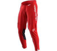 Troy Lee Designs GP Pro Mono Pantalones de motocross, rojo, tamaño 30 para Hombres