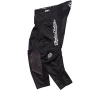 Troy Lee Designs GP Pro Mono, pantalones textiles juventud 22 male Negro/Blanco