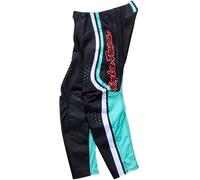 Troy Lee Designs GP Pro Roller, pantalones textiles juventud 24 male Negro/Blanco/Turquía