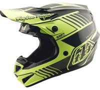Troy Lee Designs GP Pro Segment, casco de motocross S female Amarillo Neón/Negro