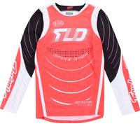 Troy Lee Designs GP Pro Spun Maillot de motocross, negro-blanco-rojo, tamaño XL para Hombres