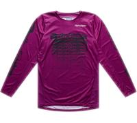 Troy Lee Designs GP Pro Stamp Maillot de motocross, morado, Talla XL
