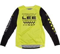 Troy Lee Designs GP Pro Standard Camiseta juvenil de motocross, amarillo, Talla XL