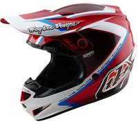 Troy Lee Designs GP Shutter Casco de motocross, rojo, tamaño S para Hombres