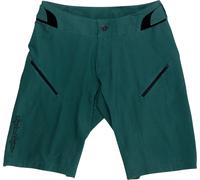 Troy Lee Designs Lilium Shell Solid Ladies Pantalón corto de bicicleta, Verde oscuro, Talla L