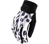 Troy Lee Designs Luxe Wildcat Guantes de Motocross para Damas, blanco, tamaño S para Mujer