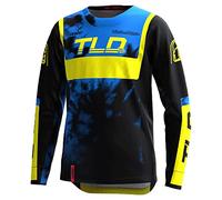 Troy Lee Designs GP Astro Maillot Juvenil de Motocross, negro-amarillo, tamaño M