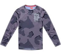 Troy Lee Designs Maillot Skyline Pro Flow Camo L/S lila M