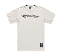 Troy Lee Designs Maillot Skyline Ride Signature S/S blanco S