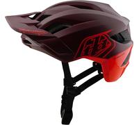 Troy Lee Designs Mips Flowline SE Badge Casco de bicicleta, Burdeos, Talla XL-XXL (60/63)