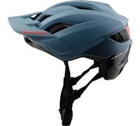 Troy Lee Designs Mips Flowline SE Trooper Casco de bicicleta, Mate azul, Talla M-L (57/59)