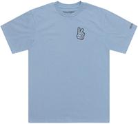 Troy Lee Designs Peace Out Camiseta, azul, tamaño 2XL para Hombres