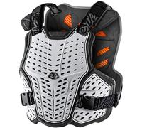 Troy Lee Designs Rockfight CE, chaleco protector Nivel-1 XS/S male Blanco/Negro