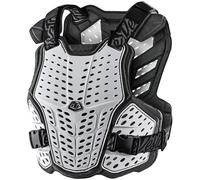 Troy Lee Designs RockFight Chaleco protector juvenil, blanco