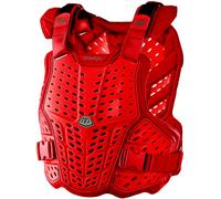 Troy Lee Designs RockFight, chaleco protector XS/S male Rojo