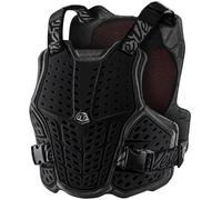 Troy Lee Designs RockFight Flex Chaleco protector, negro, tamaño XS S para Hombres
