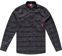 Troy Lee Designs Ruckus Ride Flannel Camisa de bicicleta, antracita, Talla XL