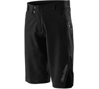 Troy Lee Designs Ruckus Solid Shell Pantalones cortos de bicicleta, negro, Talla 34