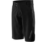 Troy Lee Designs Ruckus Solid Shell Pantalones cortos de bicicleta, negro, Talla 36
