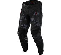 Troy Lee Designs Scout GP Brushed Camo Pantalones de motocross, negro-gris, tamaño 34 para Hombres