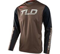Troy Lee Designs Scout GP Recon Maillot de Motocross, azul-naranja, tamaño S para Hombres