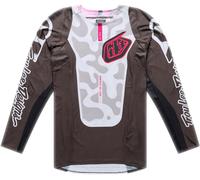 Troy Lee Designs SE Pro Myth Maillot de motocross, gris, tamaño M para Hombres