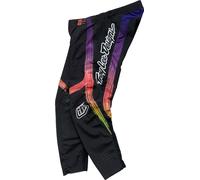 Troy Lee Designs SE Pro Stripes Pantalones de motocross, negro-multicolor, tamaño 38 para Hombres