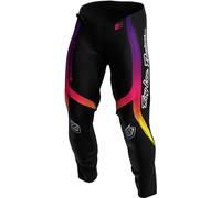 Troy Lee Designs SE Pro Stripes Pantalones de motocross, negro-multicolor, tamaño 32 para Hombres