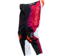 Troy Lee Designs SE Ultra Vision Pantalones de motocross, negro/morado, Talla 30
